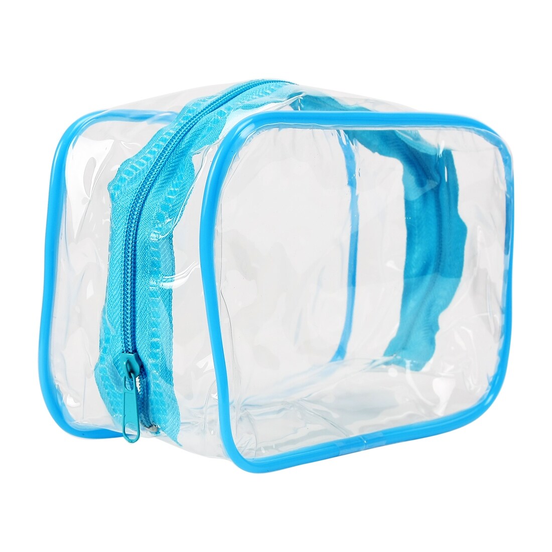 PVC Cosmetic Makeup Toiletry Clear Travel Bath Wash Bag Holder Pouch - 6 x  3.9 x 2.4(L*W*H) - Bed Bath & Beyond - 34012667