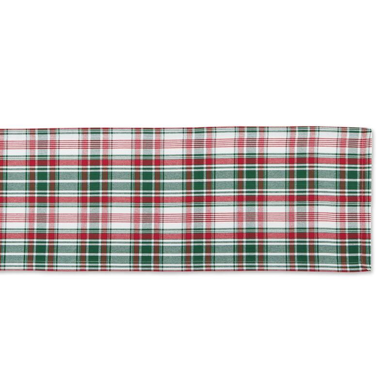 Yuletide Plaid Table Runner