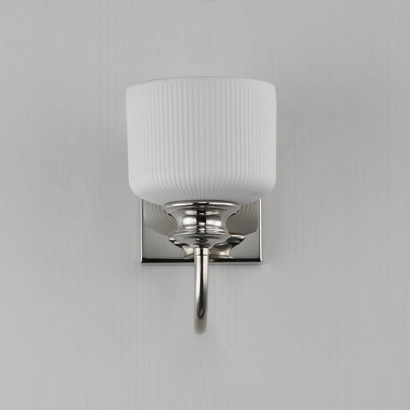 Maxim 21491WT Bisque 10" Tall 1 Light Wall Sconce