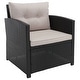 preview thumbnail 22 of 44, SAFAVIEH Outdoor Vellor 4-Piece Conversation Patio Set.