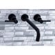 preview thumbnail 13 of 32, Concord 3-Hole Wall Mount Roman Tub Faucet