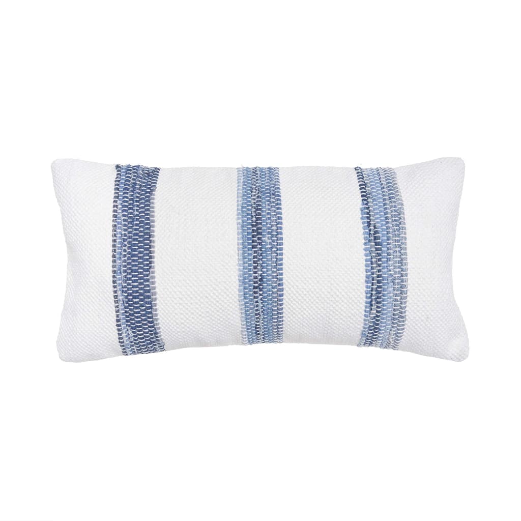 Blue Chindi Stripe Pillow