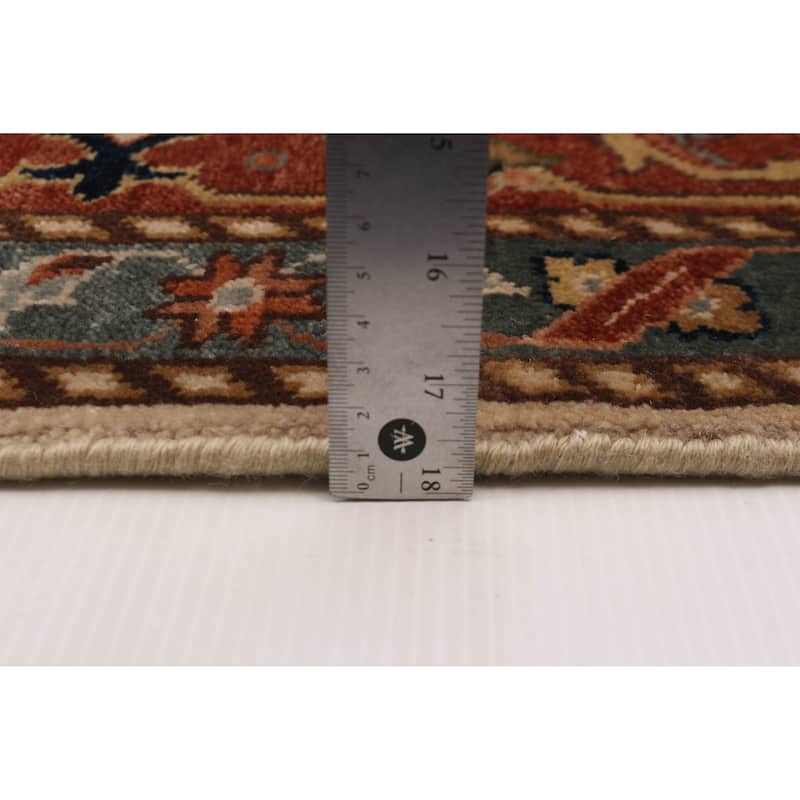 ECARPETGALLERY Hand-knotted Jules Sultane Ivory Wool Rug - 9'7 x 13'6