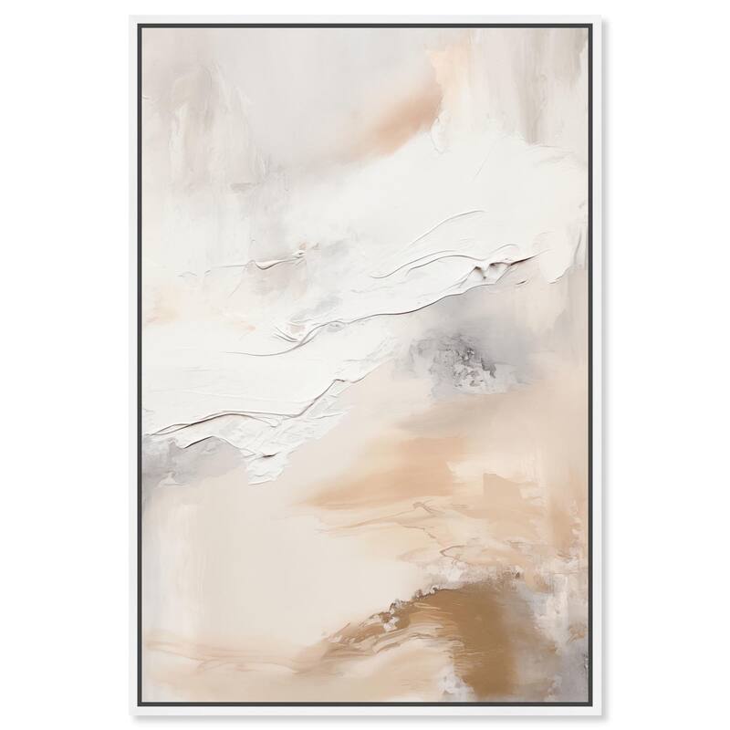 Veiled in Mist III Canvas by Art Remedy - White - 20" x 30"