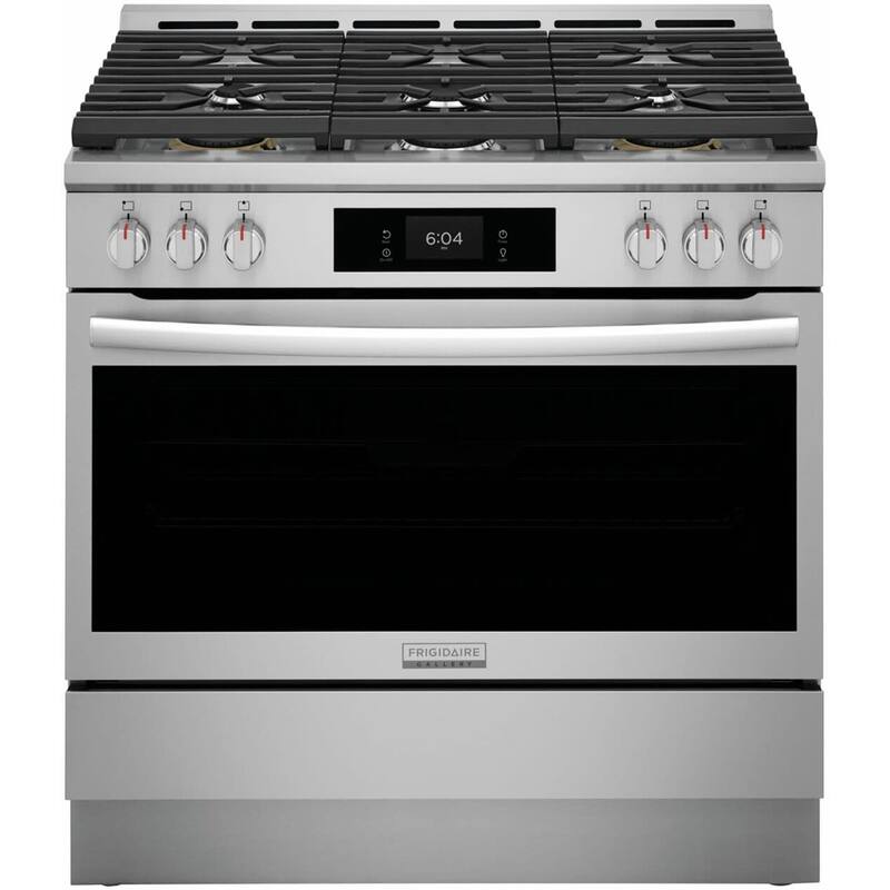 Frigidaire GCFG3661A Gallery 36" Wide 4.6 Cu. Ft. Free Standing Gas - Stainless Steel