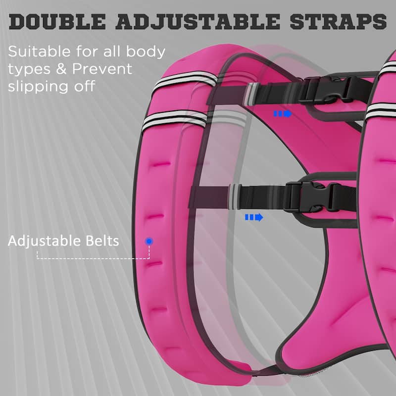 Soozier Weight Vest Workout Equipment Adjustable 18lbs Weighted Vest for Men Women