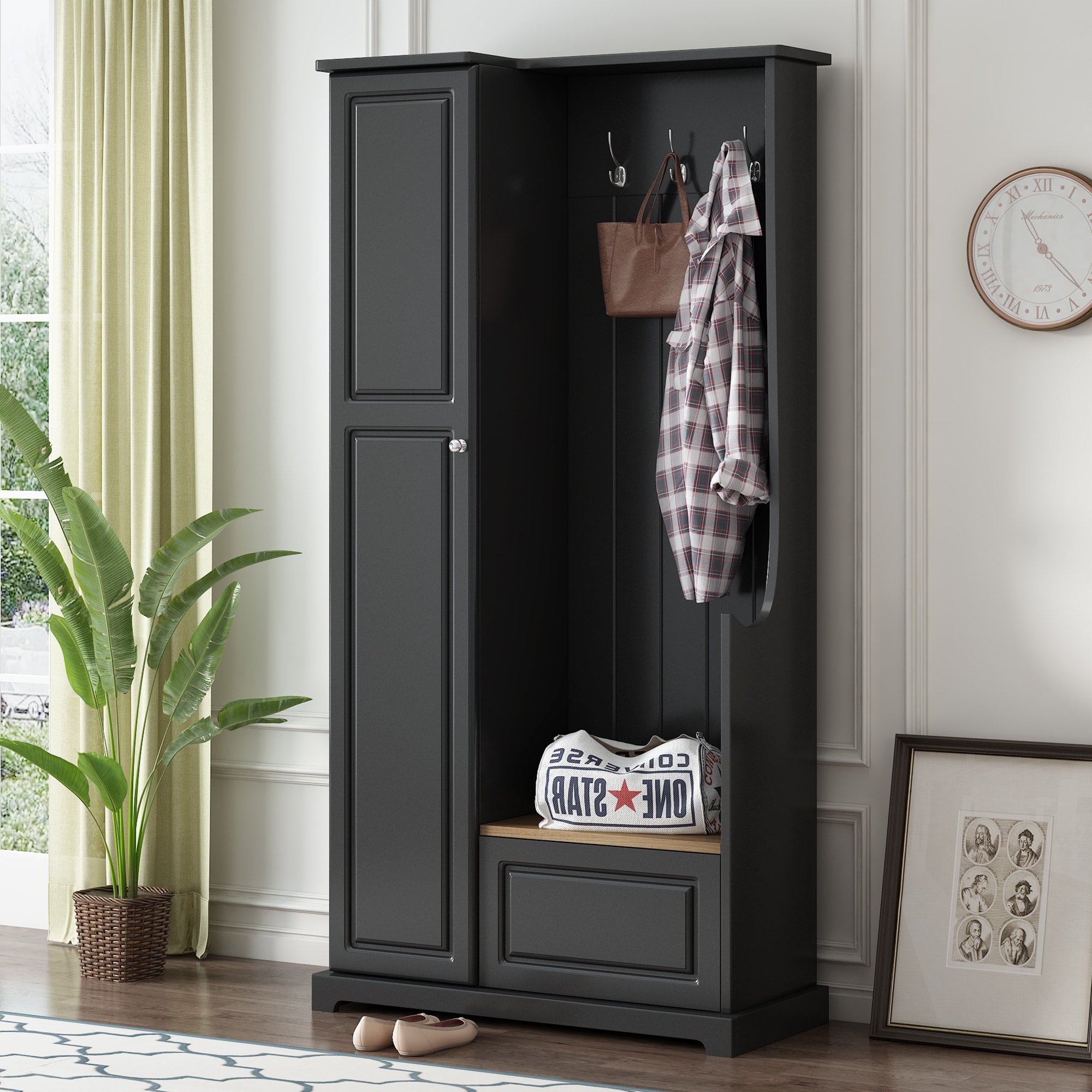 Black Hall Trees Bed Bath Beyond