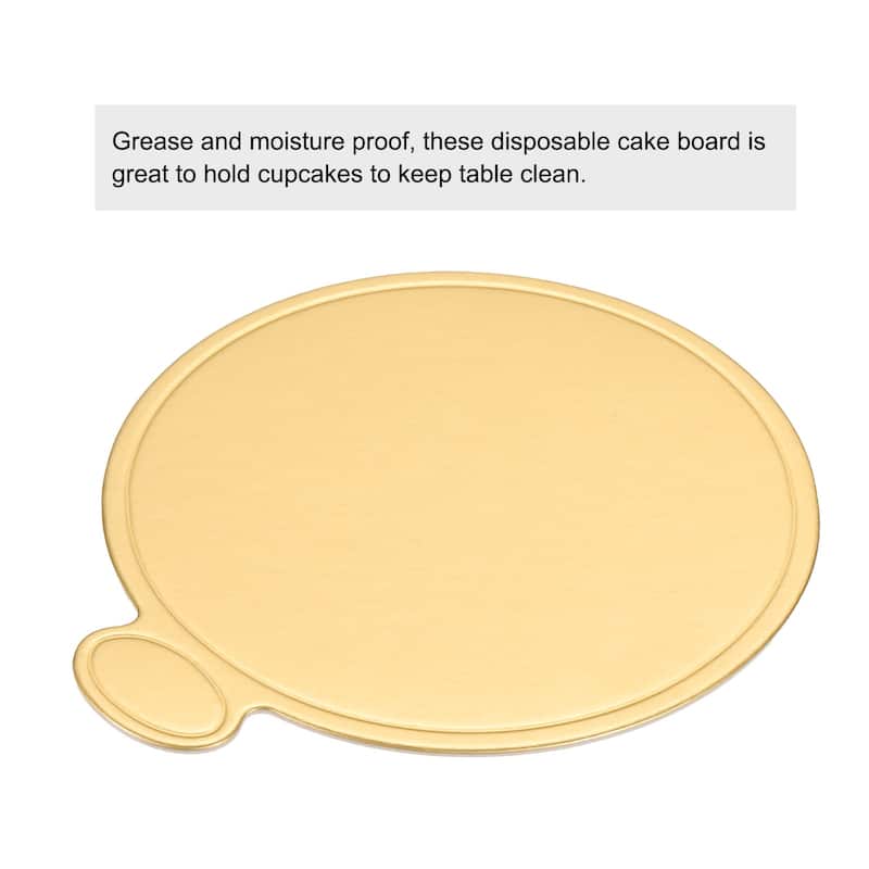 Mini Cake Boards, Mousse Cake Cardboards Round for Cake Bases