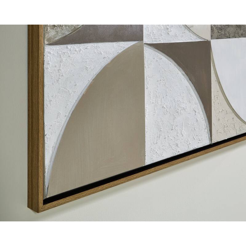 Signature Design by Ashley Harelman Beige/White Wall Art
