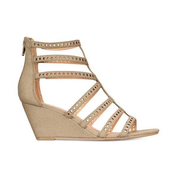 Shop Material Girl Womens Harriette Fabric Open Toe Casual