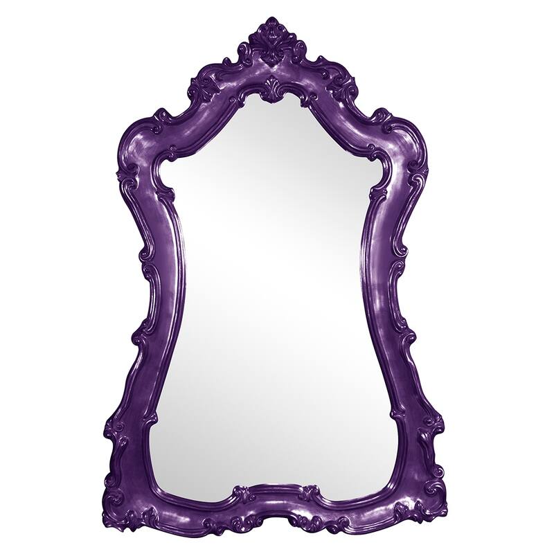 Allan Andrews Hand Painted Ornate Framed Full Length Floor & Wall Mirror - 89"H x 60"W