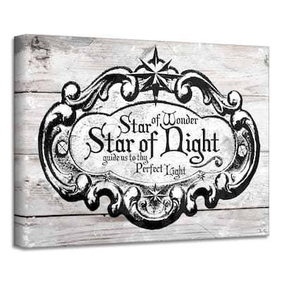 Ready2HangArt 'Star of Wonder' Holiday Canvas Wall Art by Olivia Rose