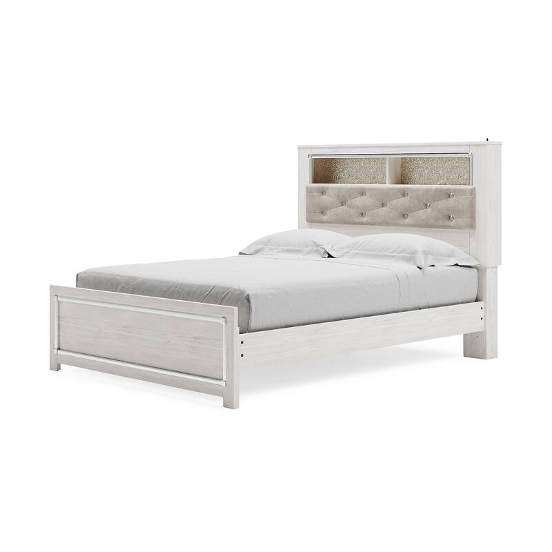 Signature Design by Ashley Altyra White Panel Bookcase Bed