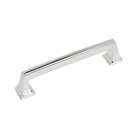 Amerock Mulholland 5-1/16 in (128 mm) Center-to-Center Polished Chrome Cabinet Pull - Polished Chrome
