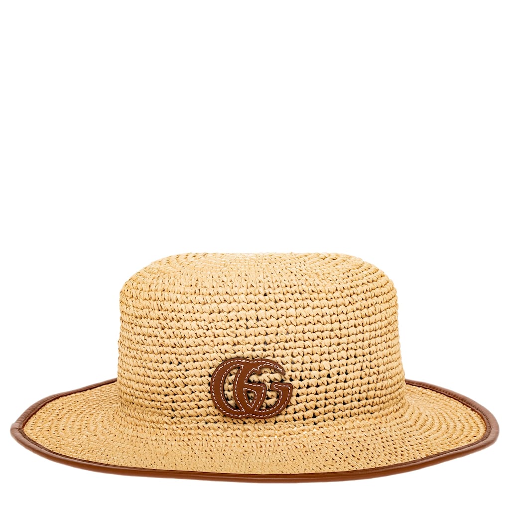 Gucci Straw Hat with GG Logo