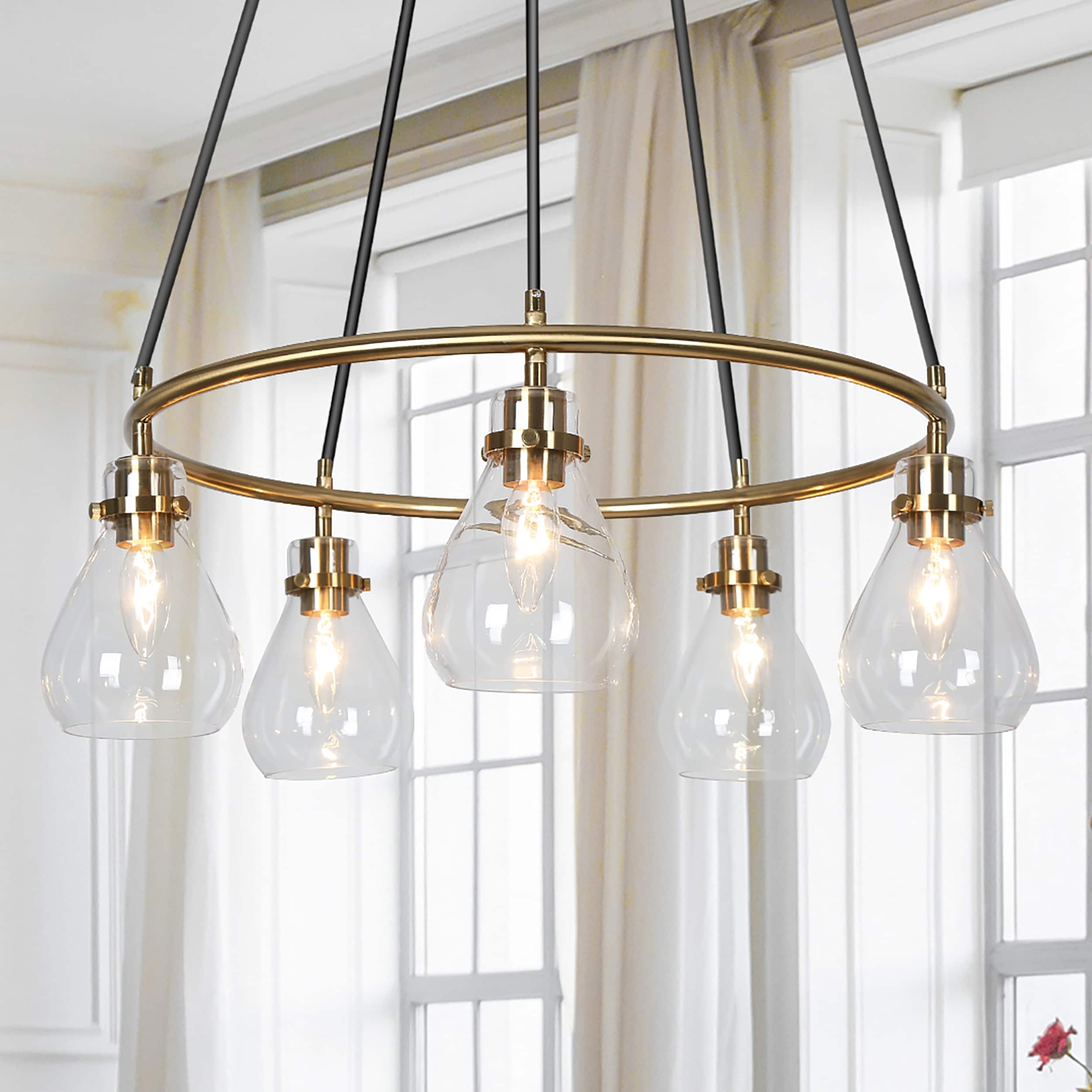 Option Wheel Chandelier