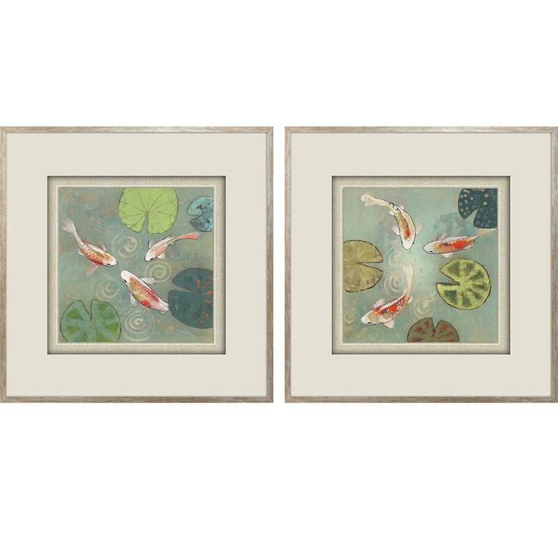 Paragon Floating Motion Framed Art - Set of 2