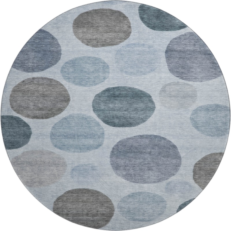 Premium Washable Super Soft Modern Bubbles Mayfield Rug