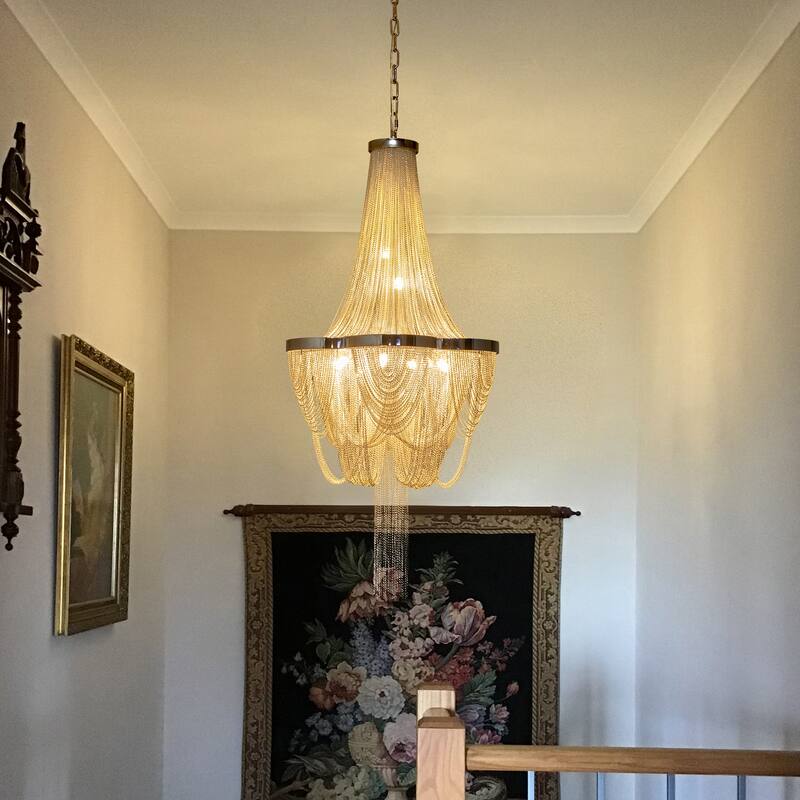 8 - Light Luxury Large Antique Unique / Statement Empire Chandelier