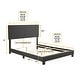 preview thumbnail 15 of 26, Boyd Sleep Florence Faux Leather Upholstered Bed Frame with Headboard