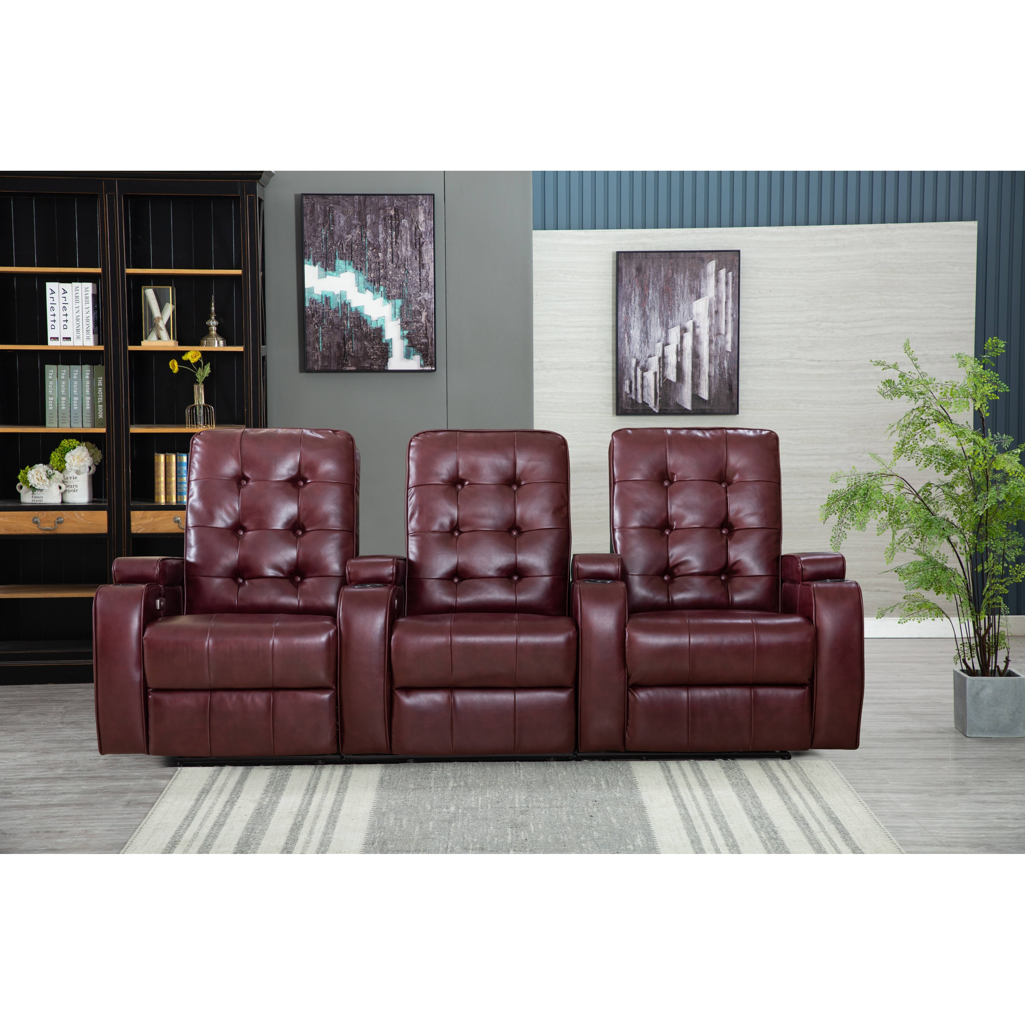 Value city theater best sale chairs