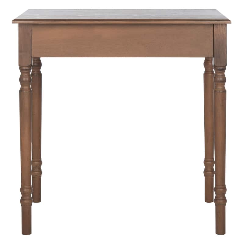 SAFAVIEH Helrike 1-Drawer Desk - Brown