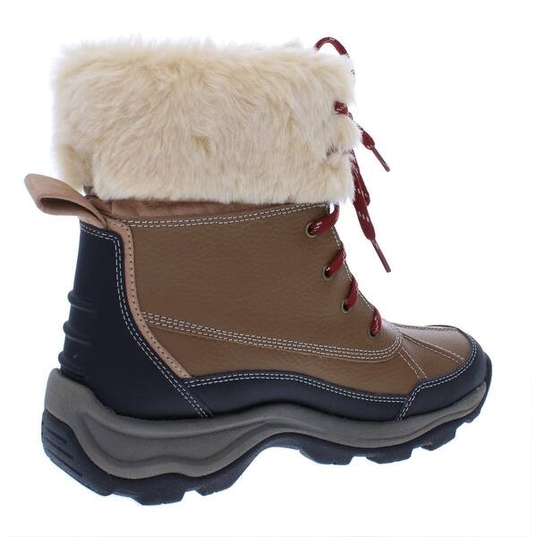 Shop Clarks Womens Mazlyn Arctic Winter Boots Leather Ankle Tan