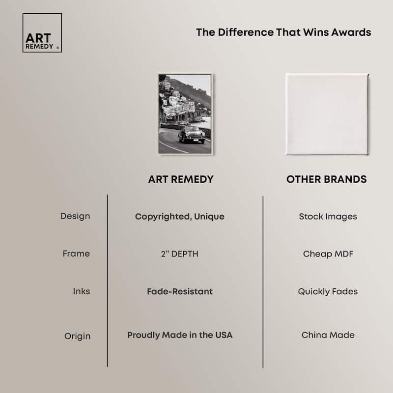 Drive through the Town Canvas by Art Remedy
