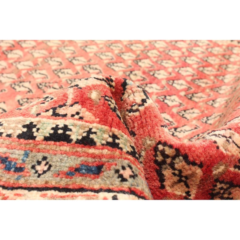 ECARPETGALLERY Hand-knotted Andelz Red Wool Rug - 4'2 x 6'10