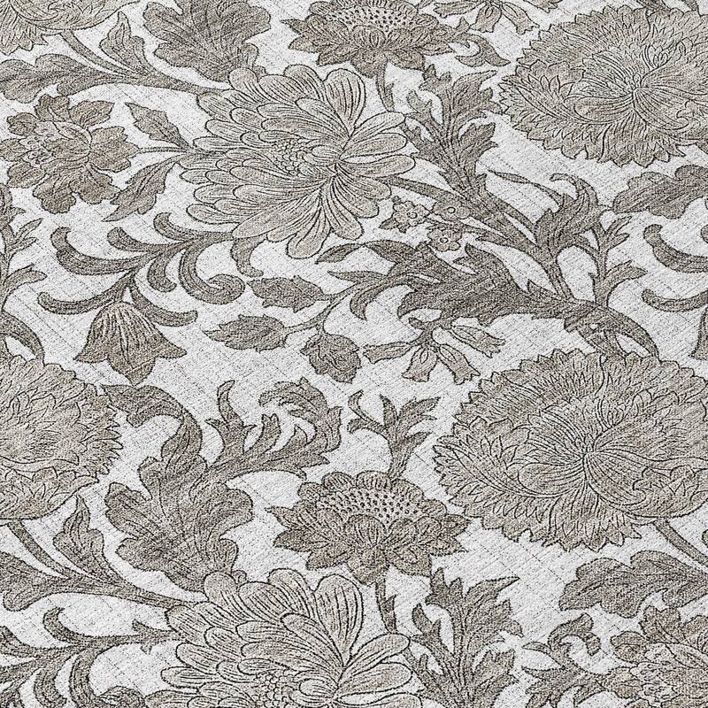 Machine Washable Indoor/ Outdoor Chantille Floral Rug