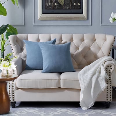 Cotton Decorative Throw Pillow Cover (set of 2), NO INSERT
