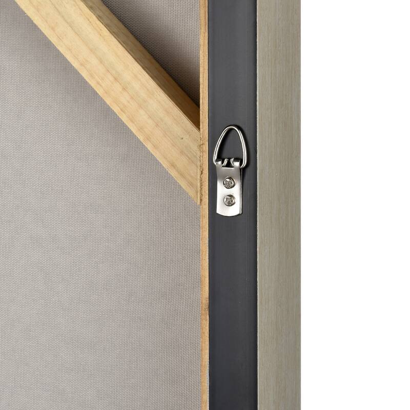 Elk Home Plage Blue Fabric 48.25 Inch Wide Wall Art