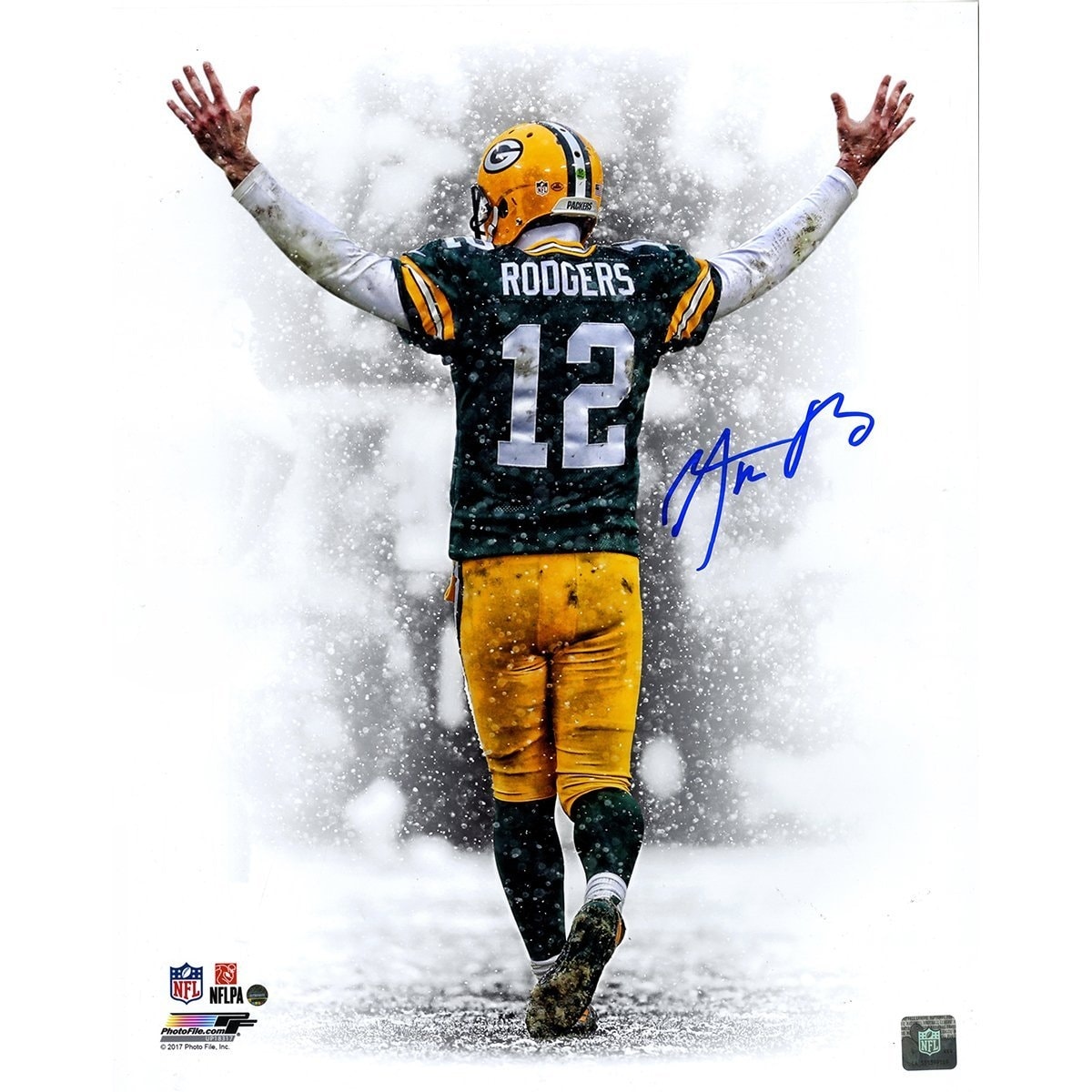 aaron rodgers signed jersey