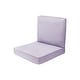 preview thumbnail 92 of 114, Haven Way Universal Outdoor Deep Seat Lounge Chair Cushion Set 23x26 - Lilac