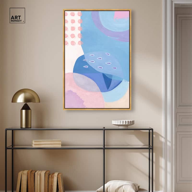 Doll Memories - Pretty Blue II Canvas by Art Remedy
