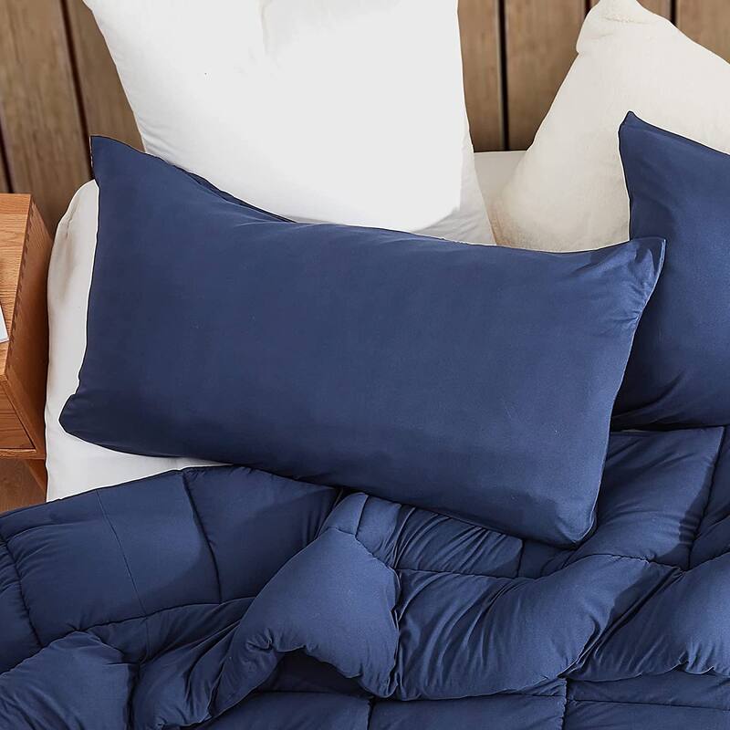 Summertime - Coma Inducer® Pillow Sham - Blue Navy - King