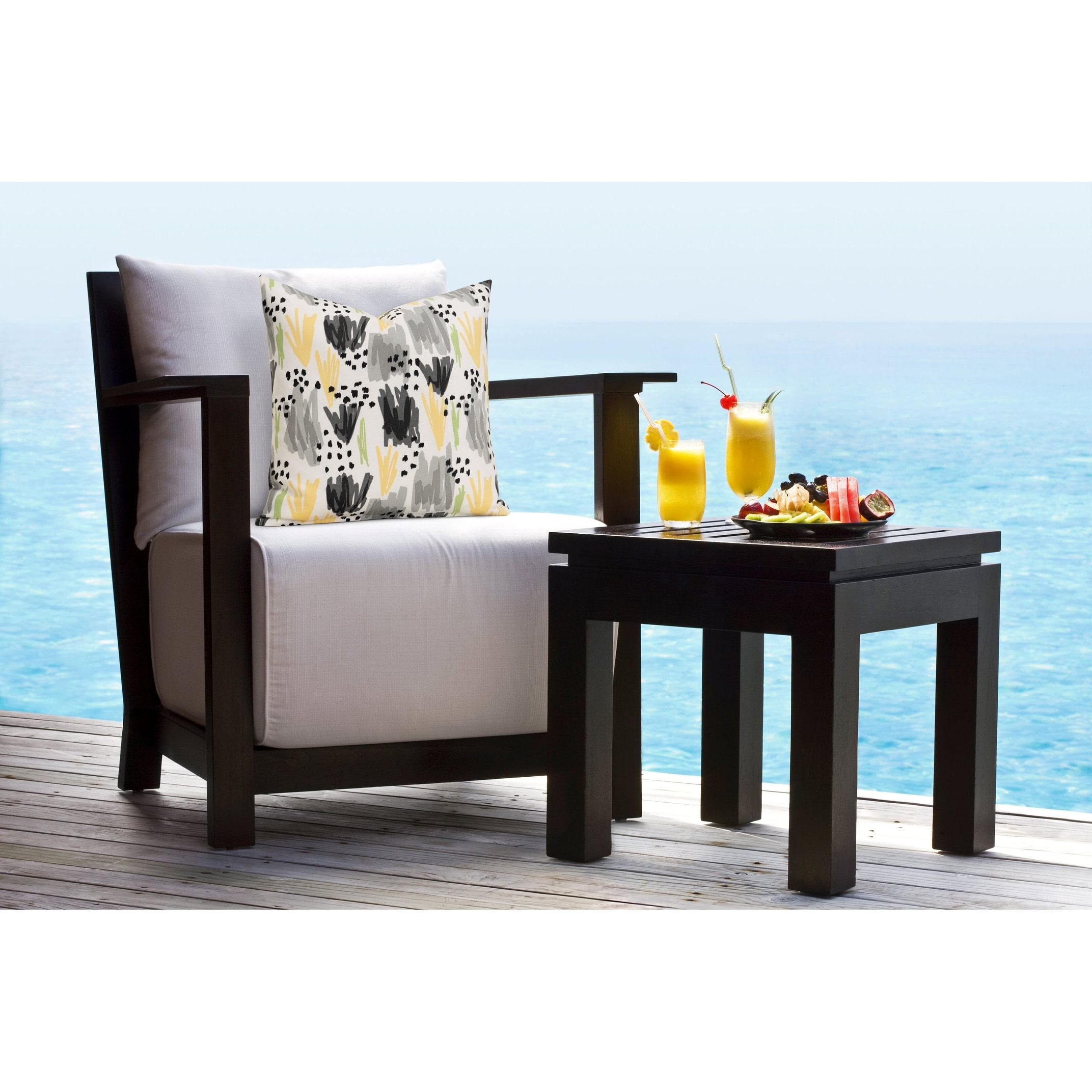 Siscovers Flicker Solarium Indoor/Outdoor Throw Pillow
