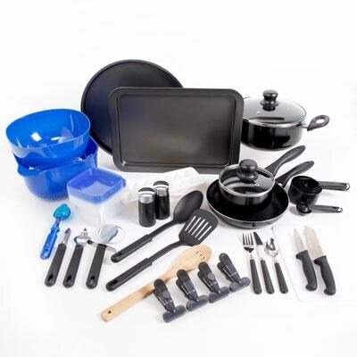 Gibson Home 91923.59 Total Kitchen 59-Piece Combo Set