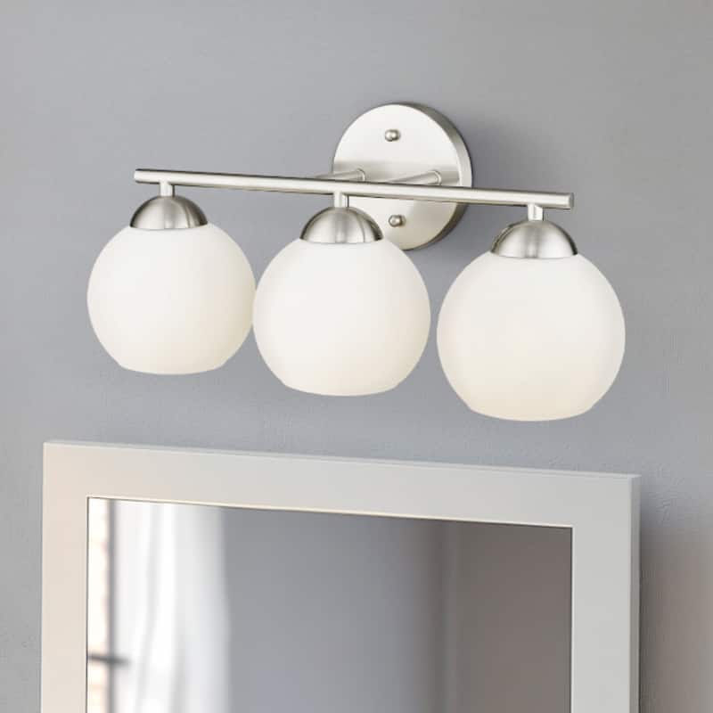 Globe Bathroom Vanity Light Bathroom Over Sink Lighting