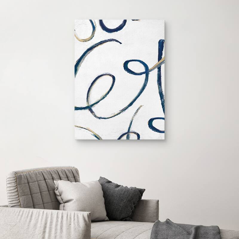 Freeform IV by Studio Arts Canvas Art Print