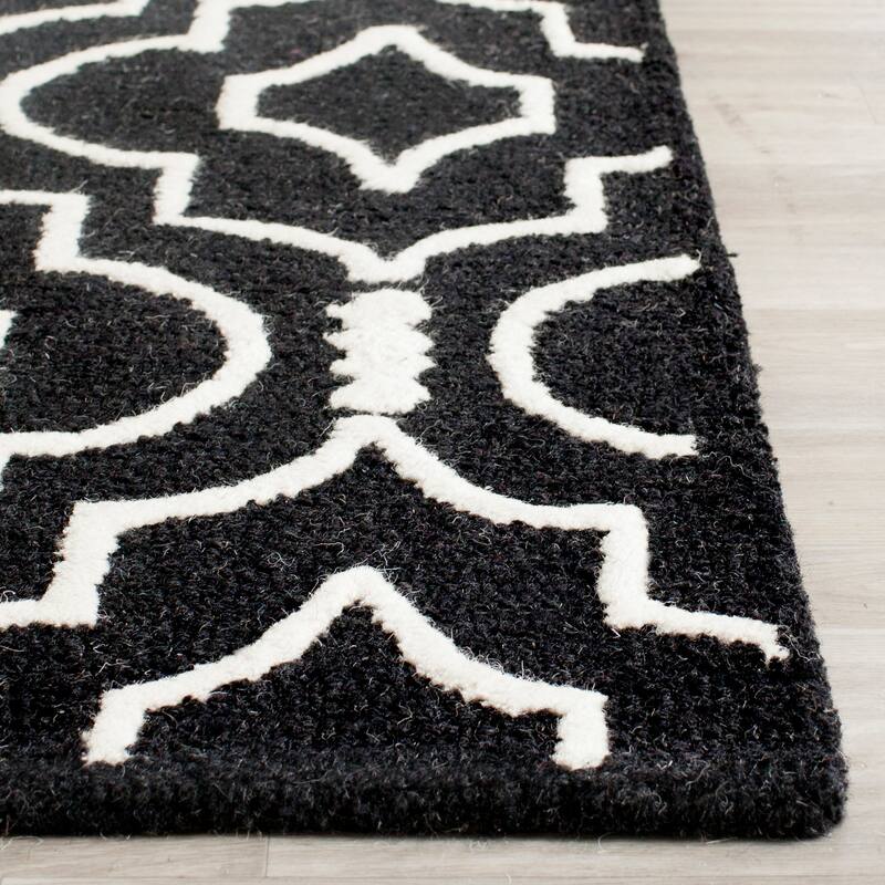 SAFAVIEH Handmade Cambridge Smaragda Modern Wool Rug