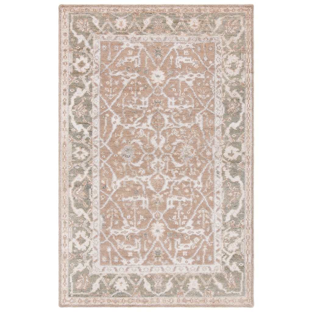 SAFAVIEH Hand-knotted Maharaja Cheon Traditional Oriental Viscose Rug