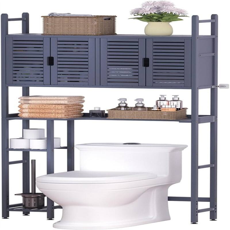 Over The Toilet Storage - 9.06"D x 31.1"W x 70.47"H