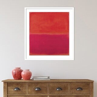No 3 1967 by Mark Rothko Framed Wall Art Print - Bed Bath & Beyond ...