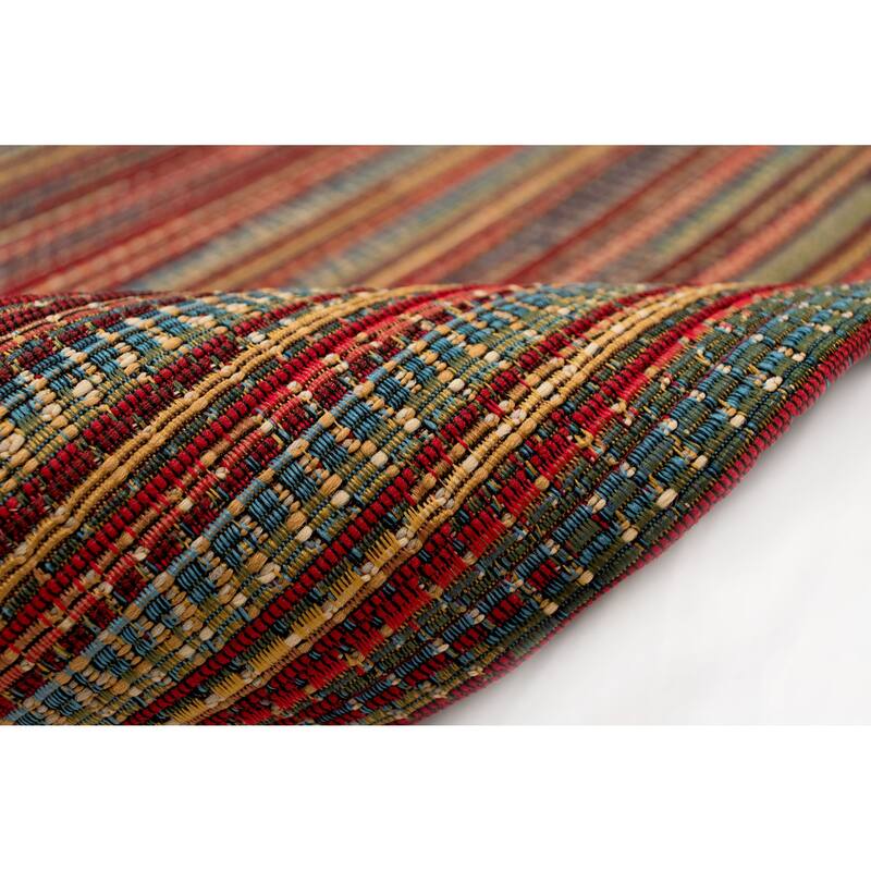 Liora Manne Marina Stripes Indoor/ Outdoor Area Rug