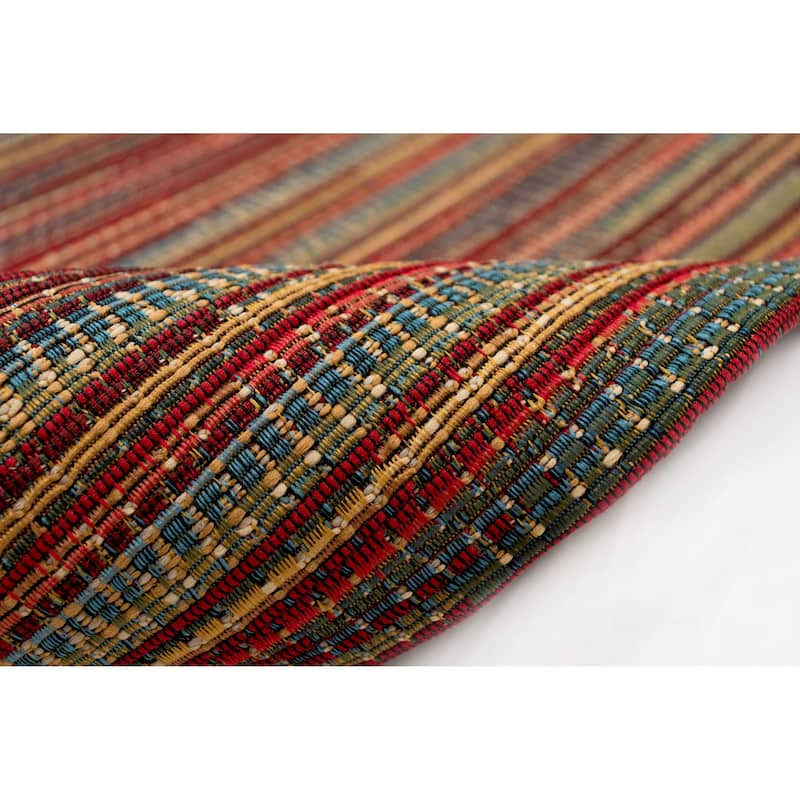 Liora Manne Marina Stripes Indoor/ Outdoor Area Rug