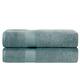 Miranda Haus Absorbent Zero Twist Cotton Bath Towel (Set of 2)