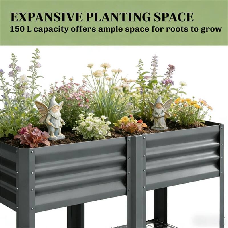 Elevated Garden Bed, Plant Rack, Elevated Flowerpot box, Planting Box