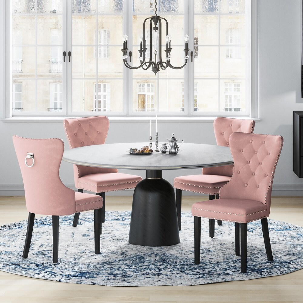 Pink Wingback Chairs Dining, Kitchen and Bar Furniture Bed Bath & Beyond