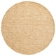preview thumbnail 58 of 72, SAFAVIEH Handmade Himalaya Alfea Solid Wool Rug 6' Round - Gold - Round